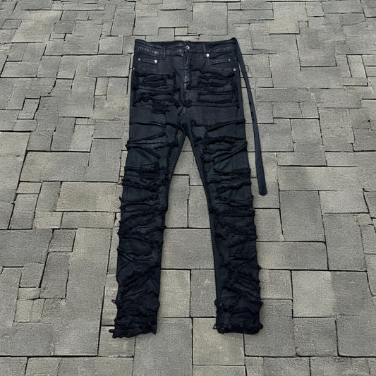 Rick Owens Slasher Detroit Cut Denim