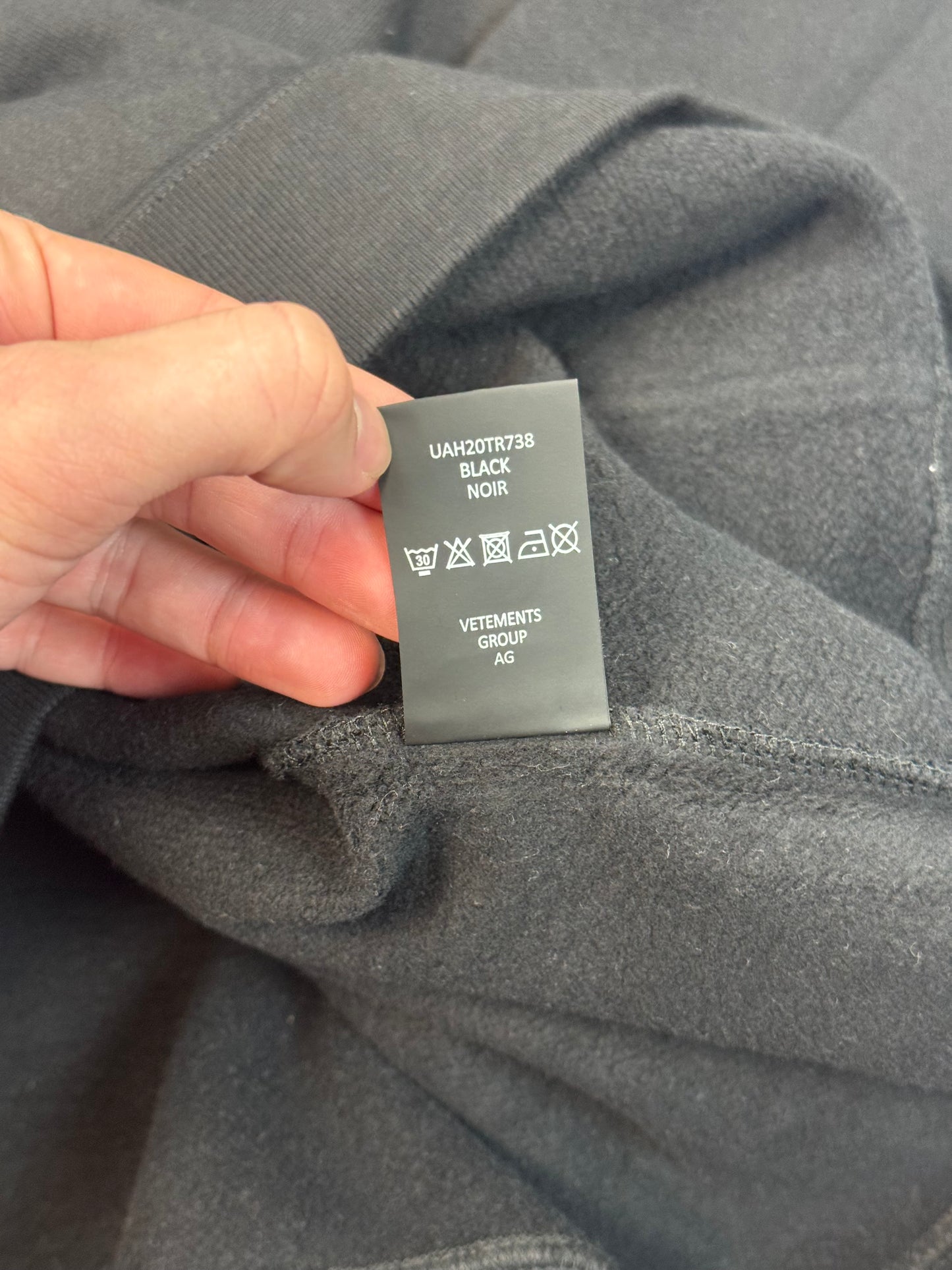 AW19 Vetements “Swine Flu” Hoodie