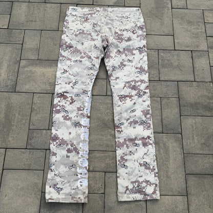 Vlone Dice Old English Denim