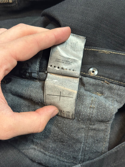 SS09 Rick Owens “Strutter” Banana Cut Denim