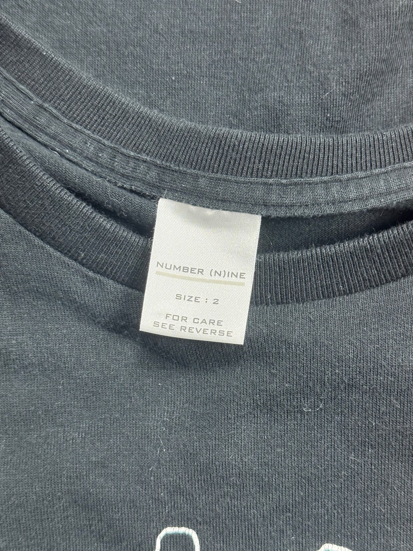 AW02 Number Nine Whisper Words of Wisdom Tee