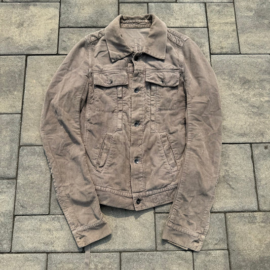 FW07 Rick Owens Corduroy Trucker Jacket