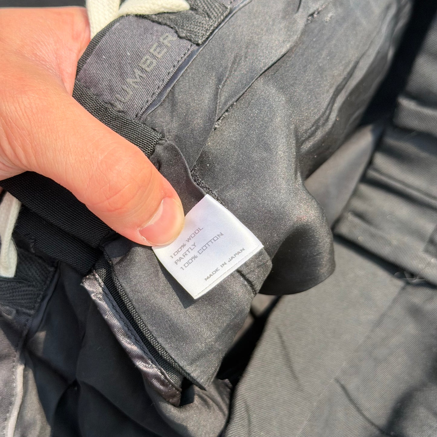 AW05 Number Nine Hybrid Pants