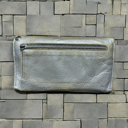 Chrome Hearts Silver Long Wallet