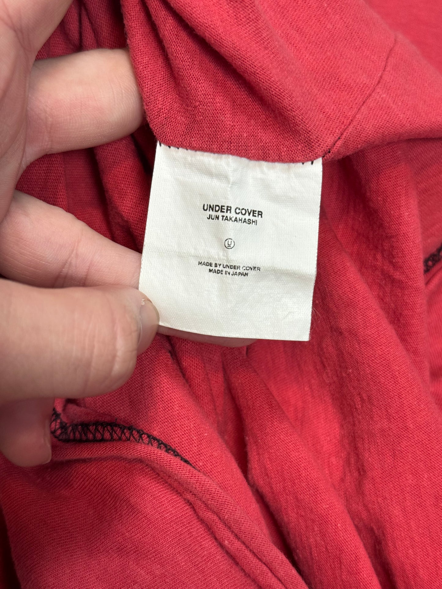 SS03 Undercover Red Scab Giz Tee