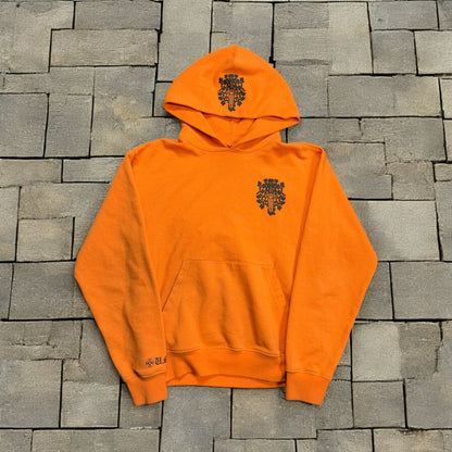 Chrome Hearts Orange Dagger Vine Hoodie