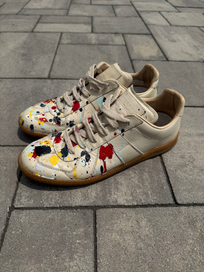 Maison Margiela Paint Splatter Gat Sneaker