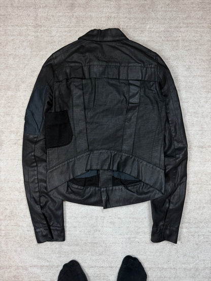 SS03 Rick Owens Suckerball Waxed Denim Jacket