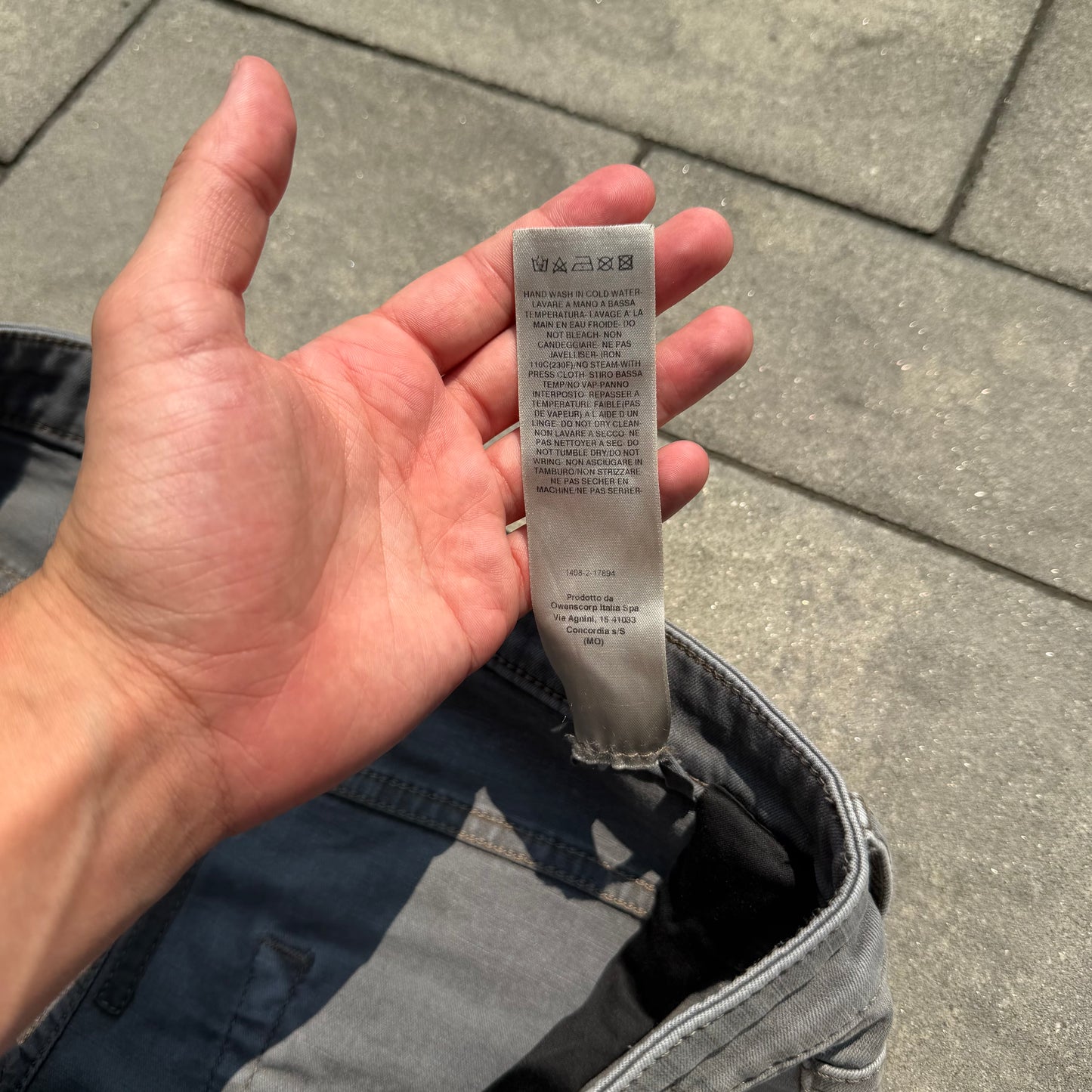 Rick Owens Dust Detroit Cut Denim