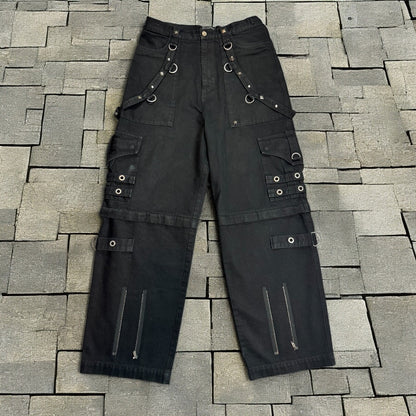 FW21 Balenciaga Pitch Black Raver Denim