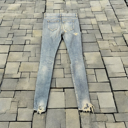 FW13 Saint Laurent Chain Denim