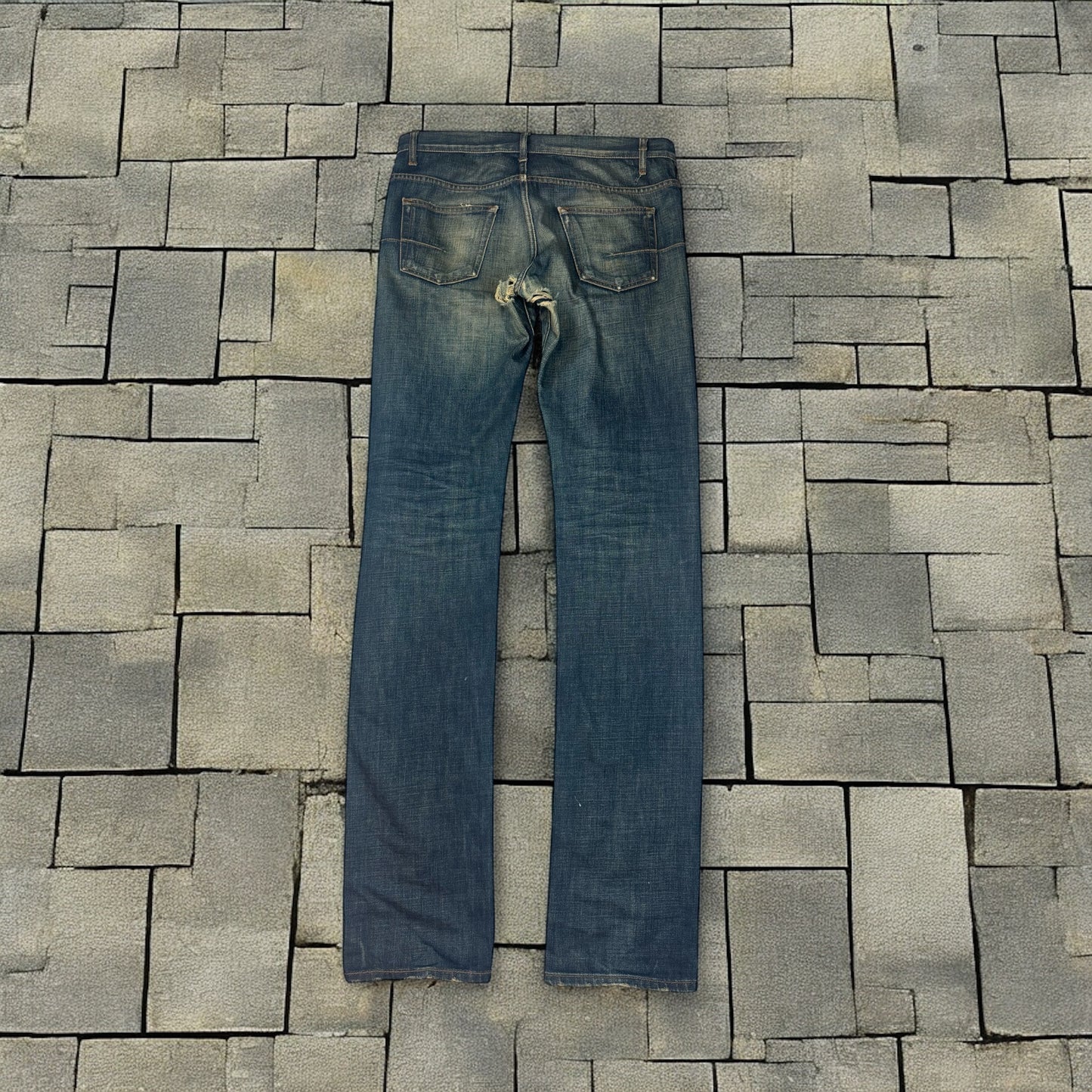 SS07 Dior Homme Mudwash Denim