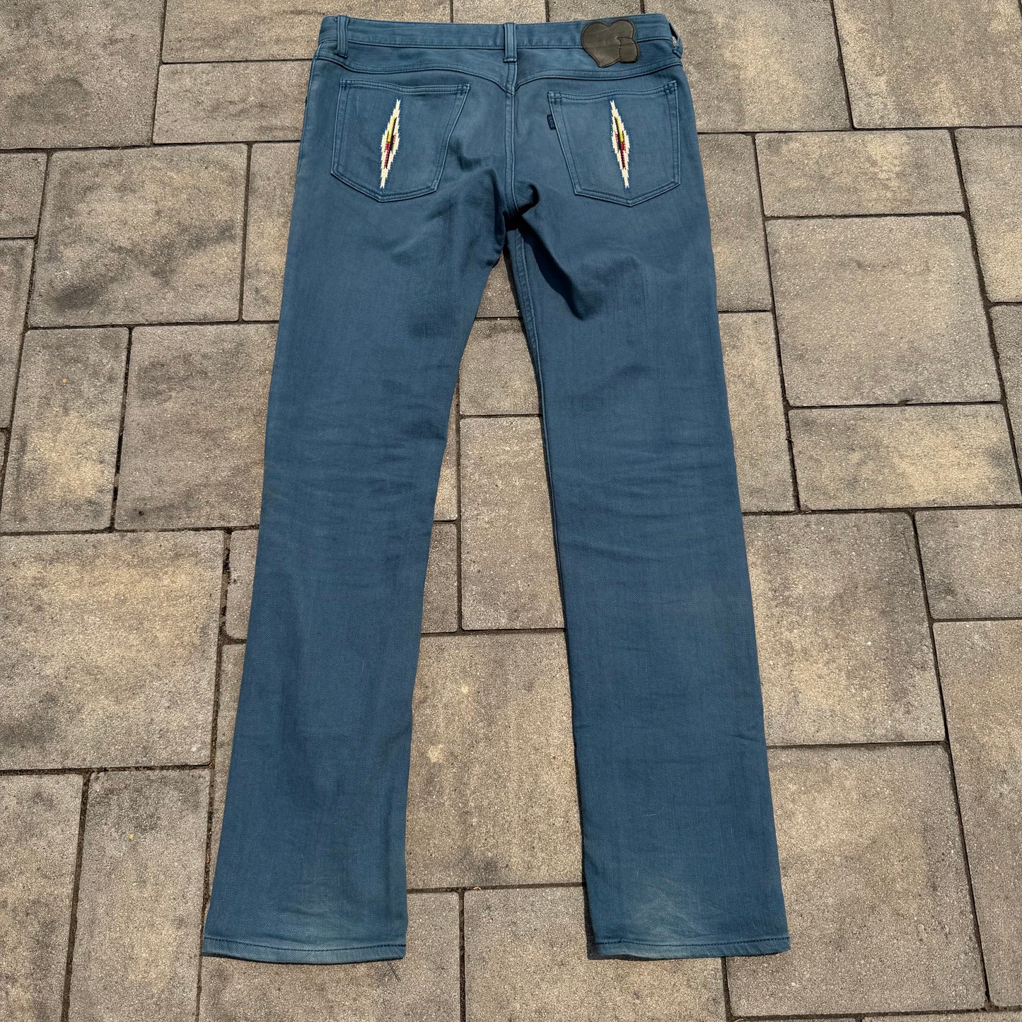 AW05 Number Nine Ortega Pain Denim