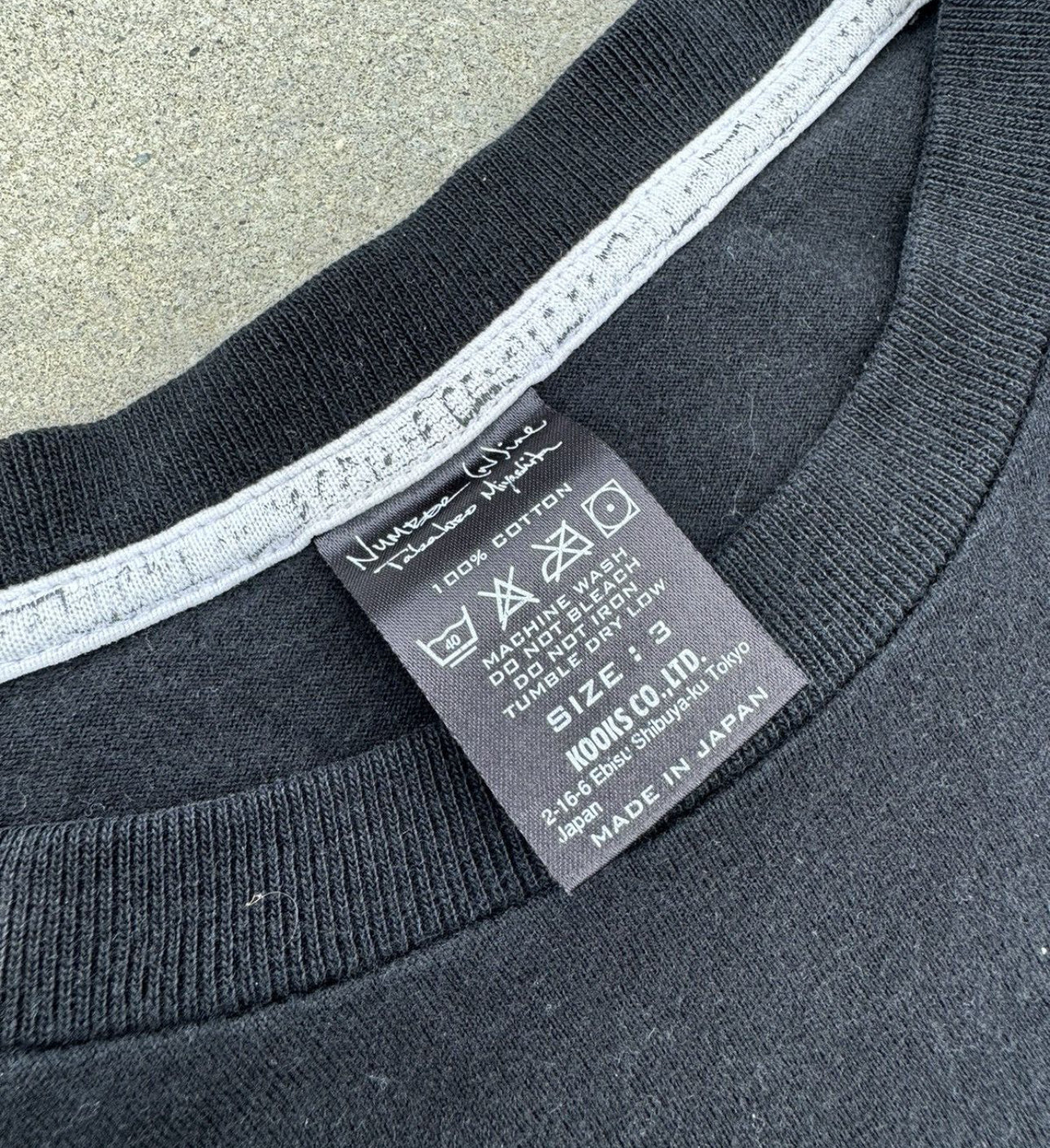 AW08 Number Nine “Romeo” Tee