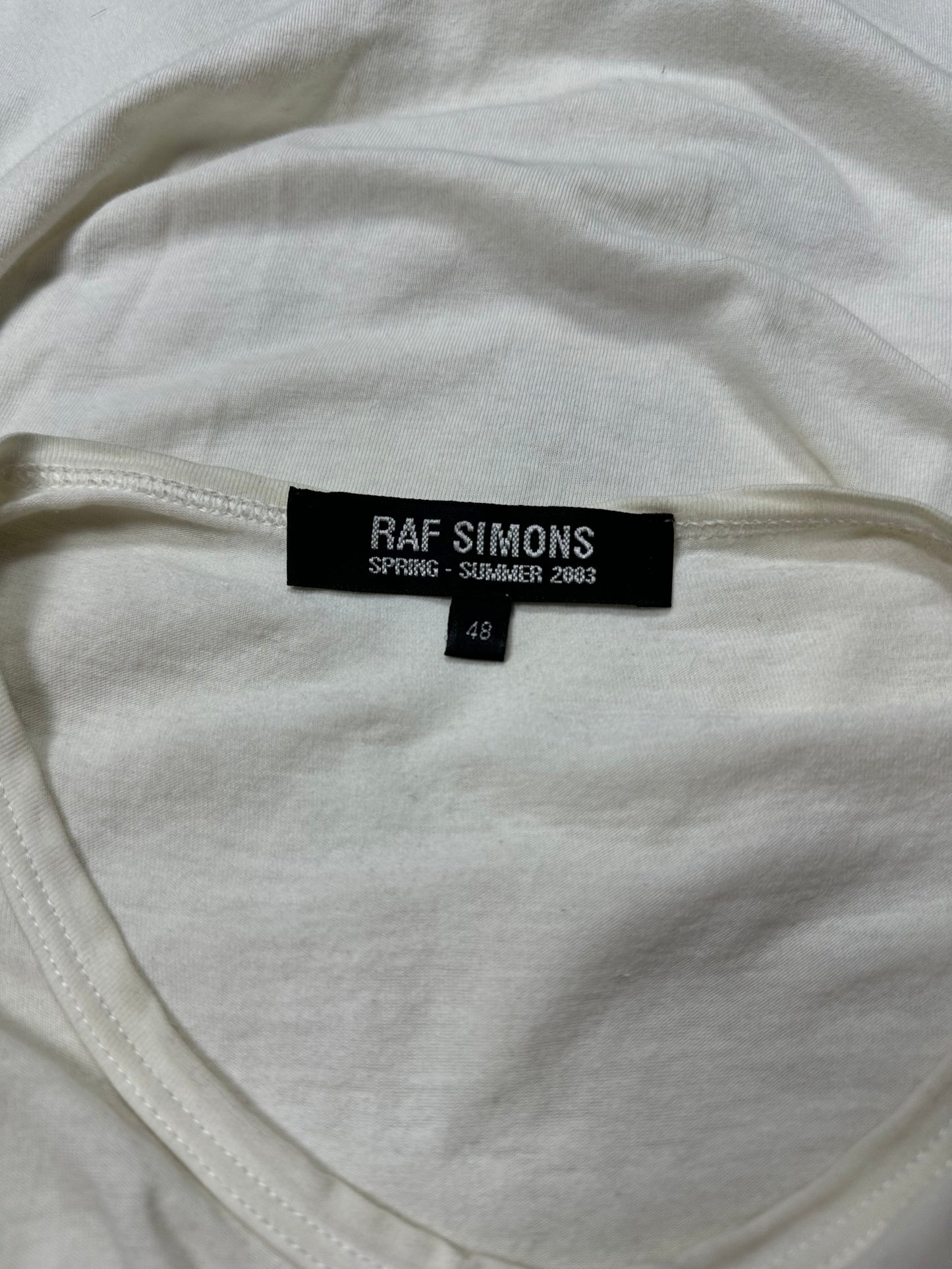 SS03 Raf Simons “Consumed” Tank Top