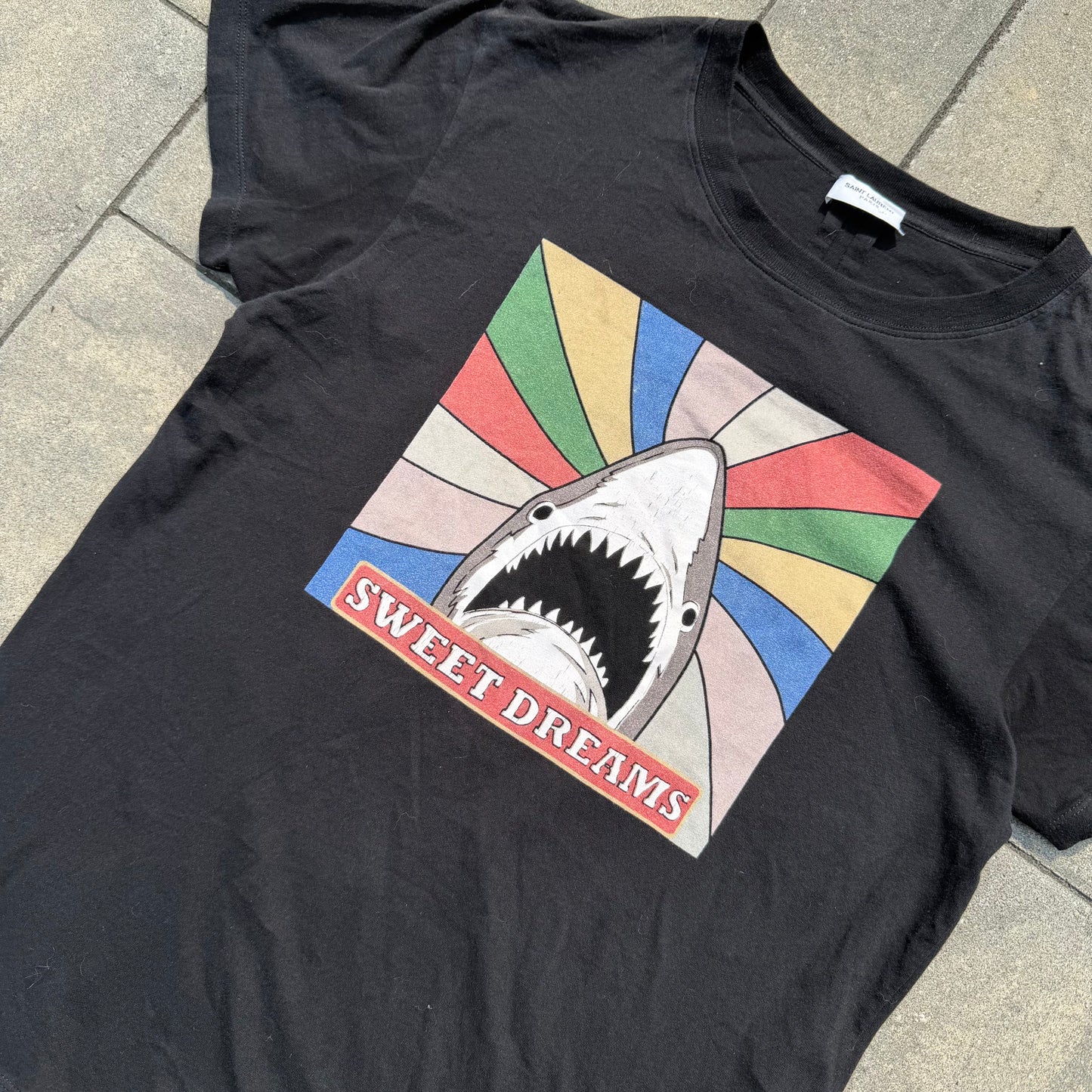 FW16 Saint Laurent Paris Sweet Dreams Tee