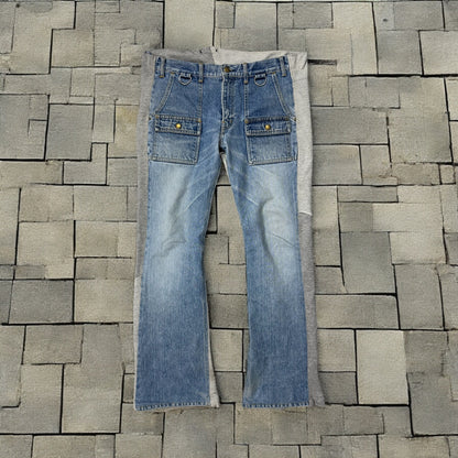 AW03 Undercover Paperdoll Hybrid Denim