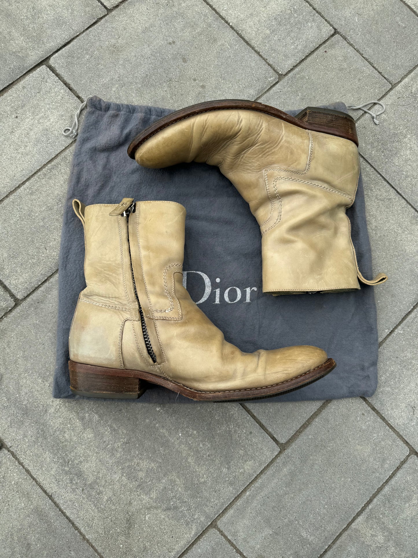 AW07 Dior Homme “Navigate” Boots