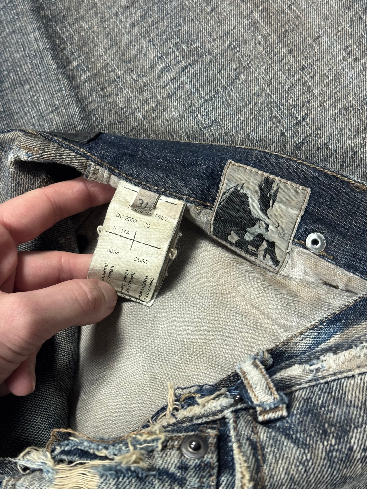 Rick Owens Olmar & Mirta Dust Denim
