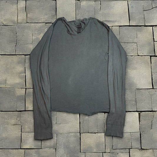 Rick Owen Grey Slim Longsleeve