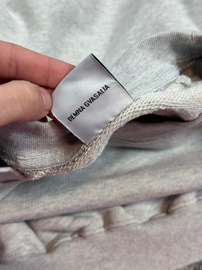 AW17 Vetements Grey “Unskinny” Crewneck