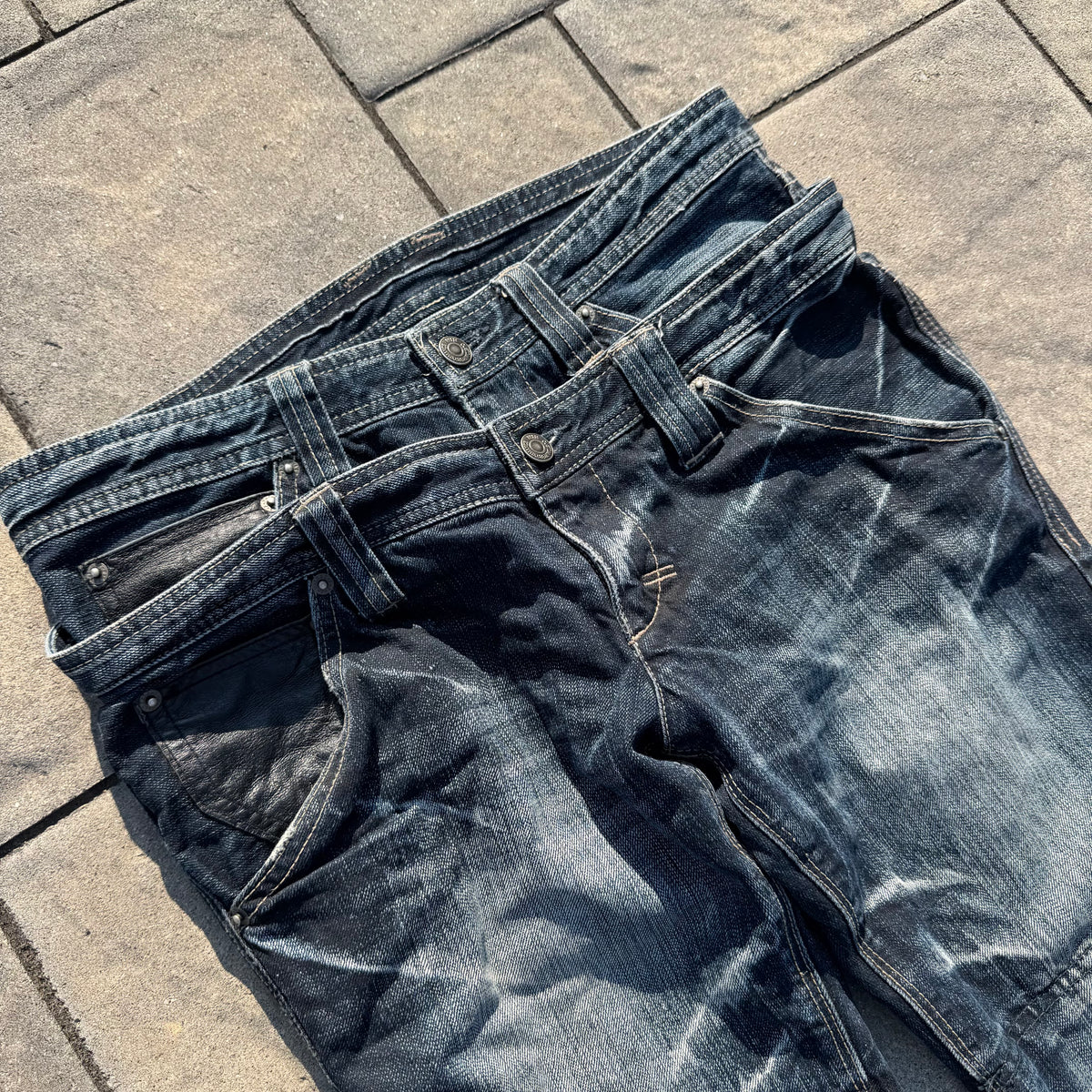 PPFM Double Waisted Denim