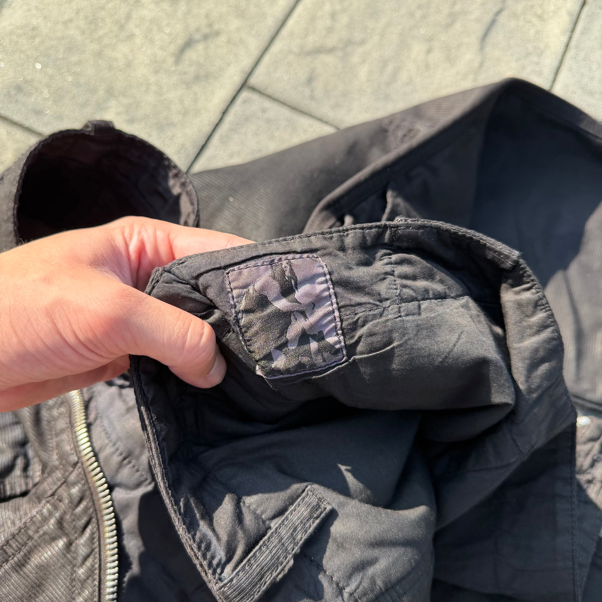 FW07 Rick Owens Corduroy Waxed Double Layer Aircut Denim