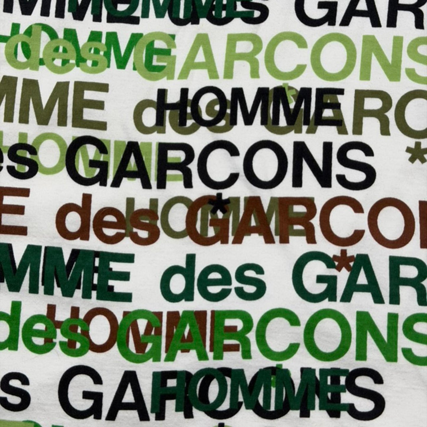 AD2011 Comme Des Garçons All Over Print Tee