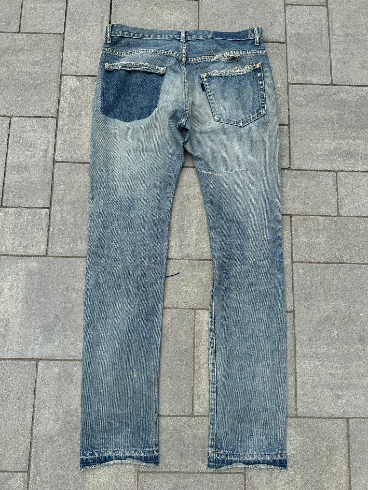 SS10 Undercover Navy Yarn 68 Denim