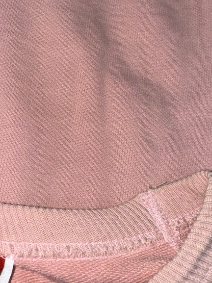 Hysteric Glamour Pink Too Drunk To Fuck Crewneck