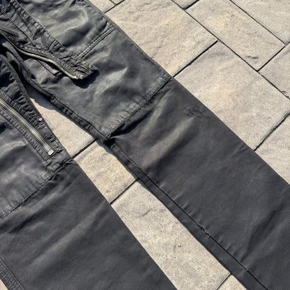 FW07 Rick Owens Corduroy Waxed Double Layer Aircut Denim