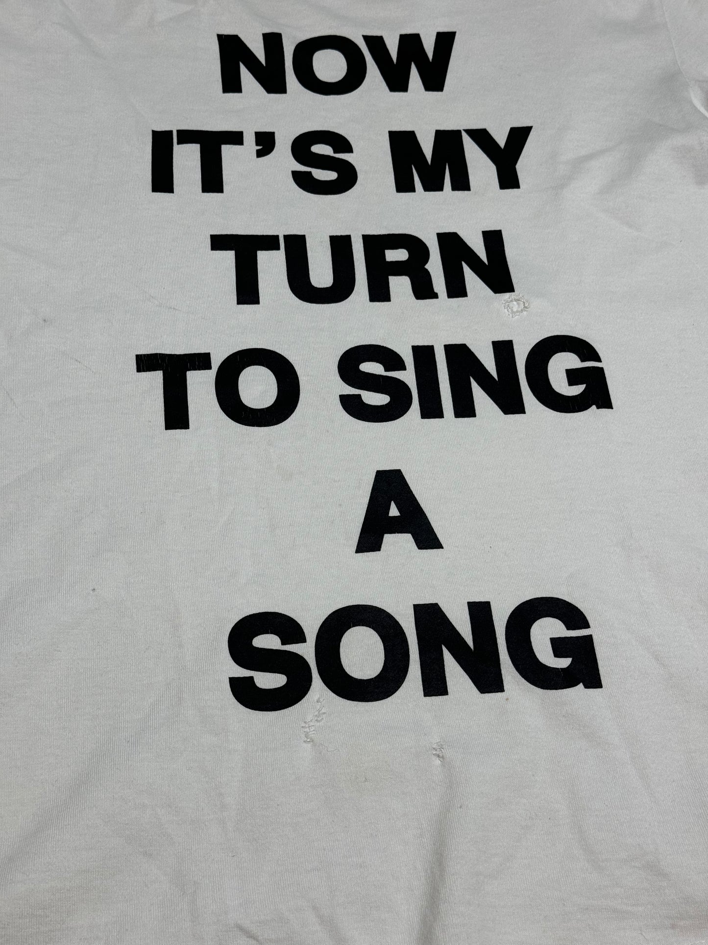 Number Nine My Turn To Sing Tee