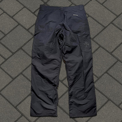 Chrome Hearts Black Double Knee Carpenter Pants