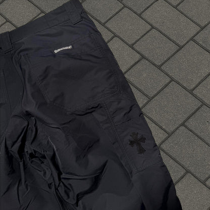 Chrome Hearts Black Double Knee Carpenter Pants