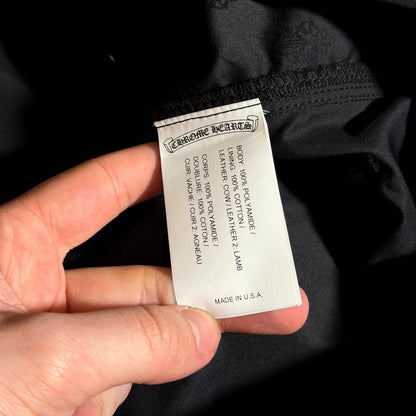 Chrome Hearts Black Double Knee Carpenter Pants