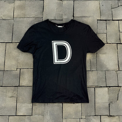 AW04 Dior Homme Black “VOTC” D Tee