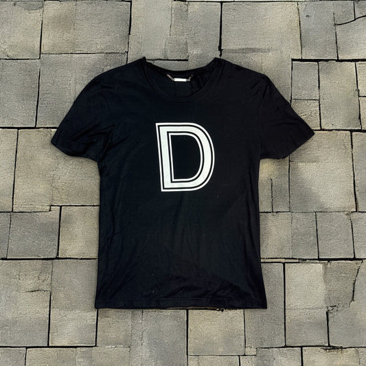 AW04 Dior Homme Black “VOTC” D Tee