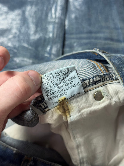 AW03 Dior Homme Blue Luster Denim