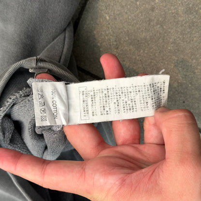 AW04 Raf Simons Grey/Seafoam Reverse Paisley Hoodie