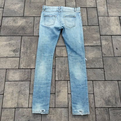 FW16 Saint Laurent Paris Crash Denim