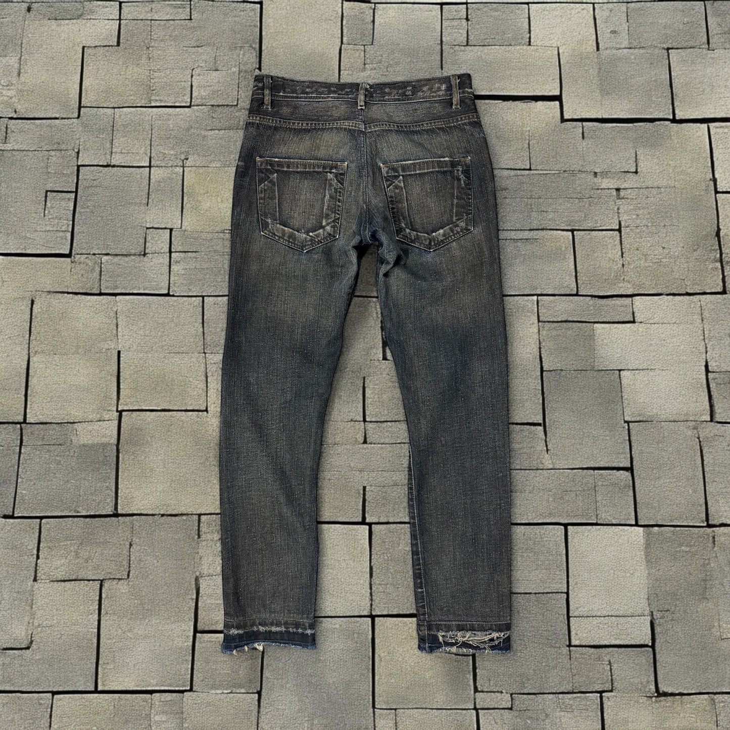 FW08 Rick Owens “Stag” Clawmark Denim