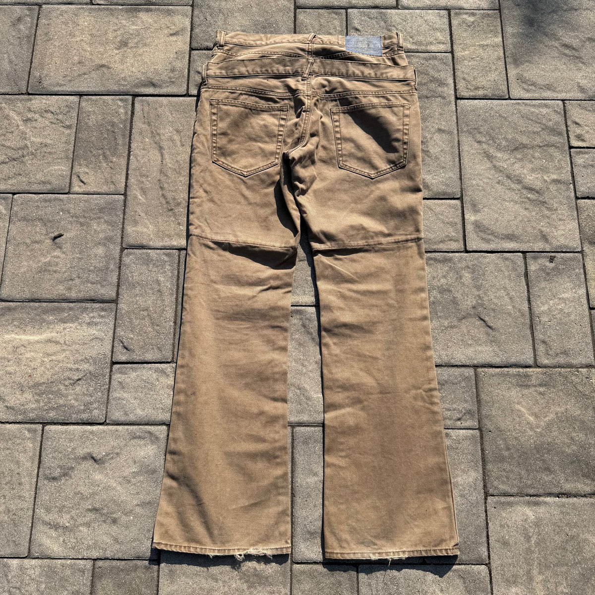 PPFM Bootcut Double Waist Pants