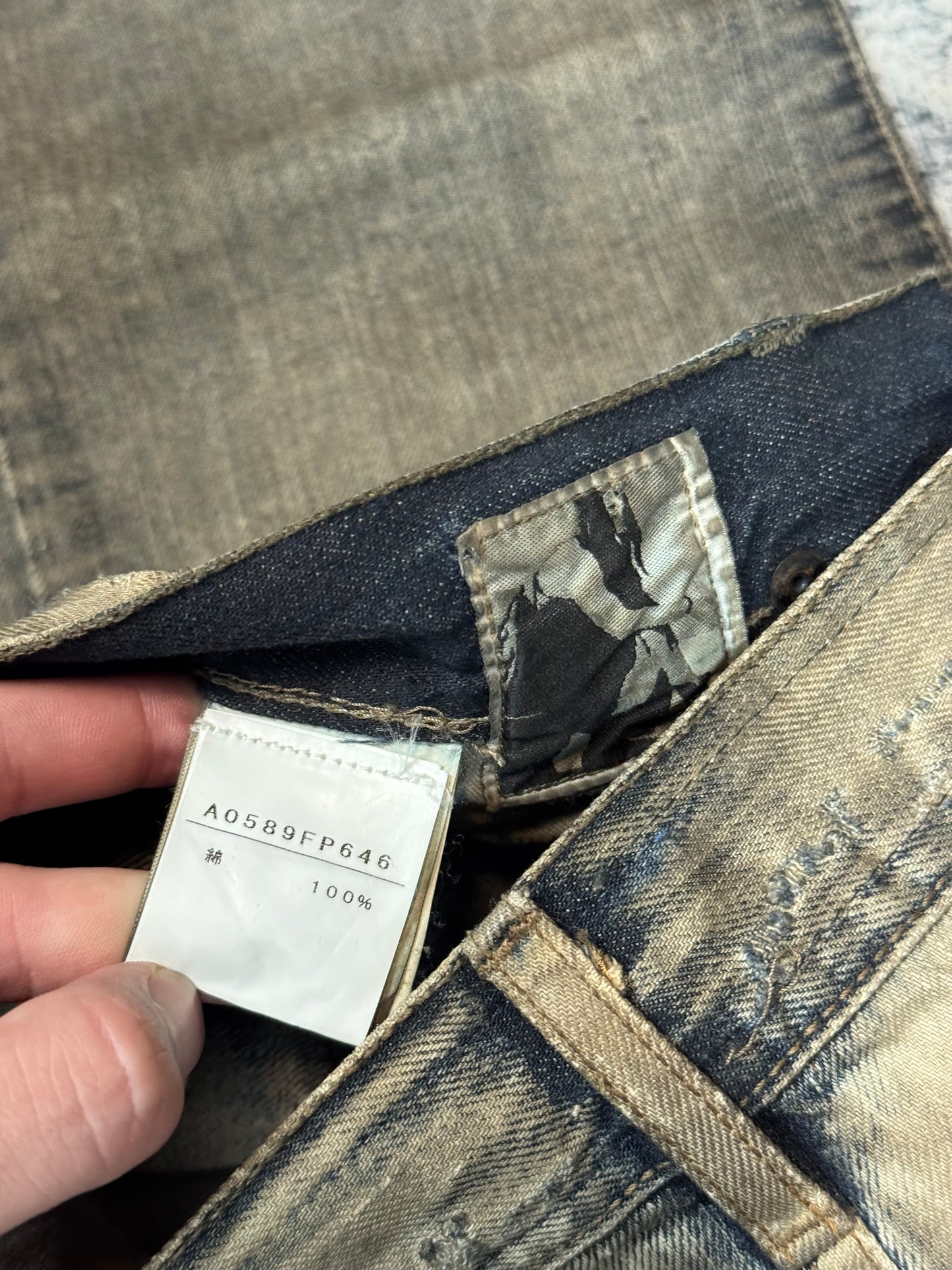 FW08 Rick Owens Dust Denim