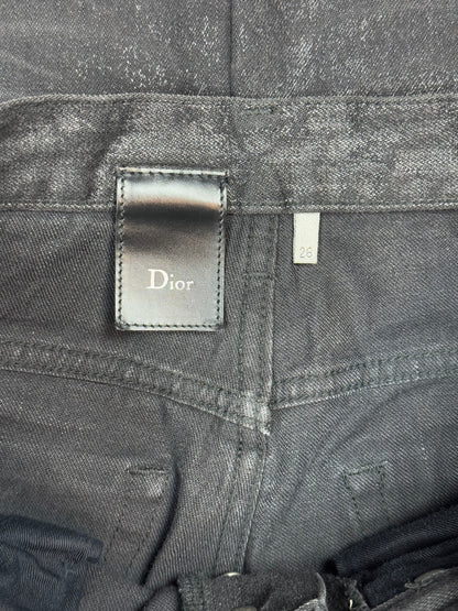 AW07 Dior Homme Coated Denim