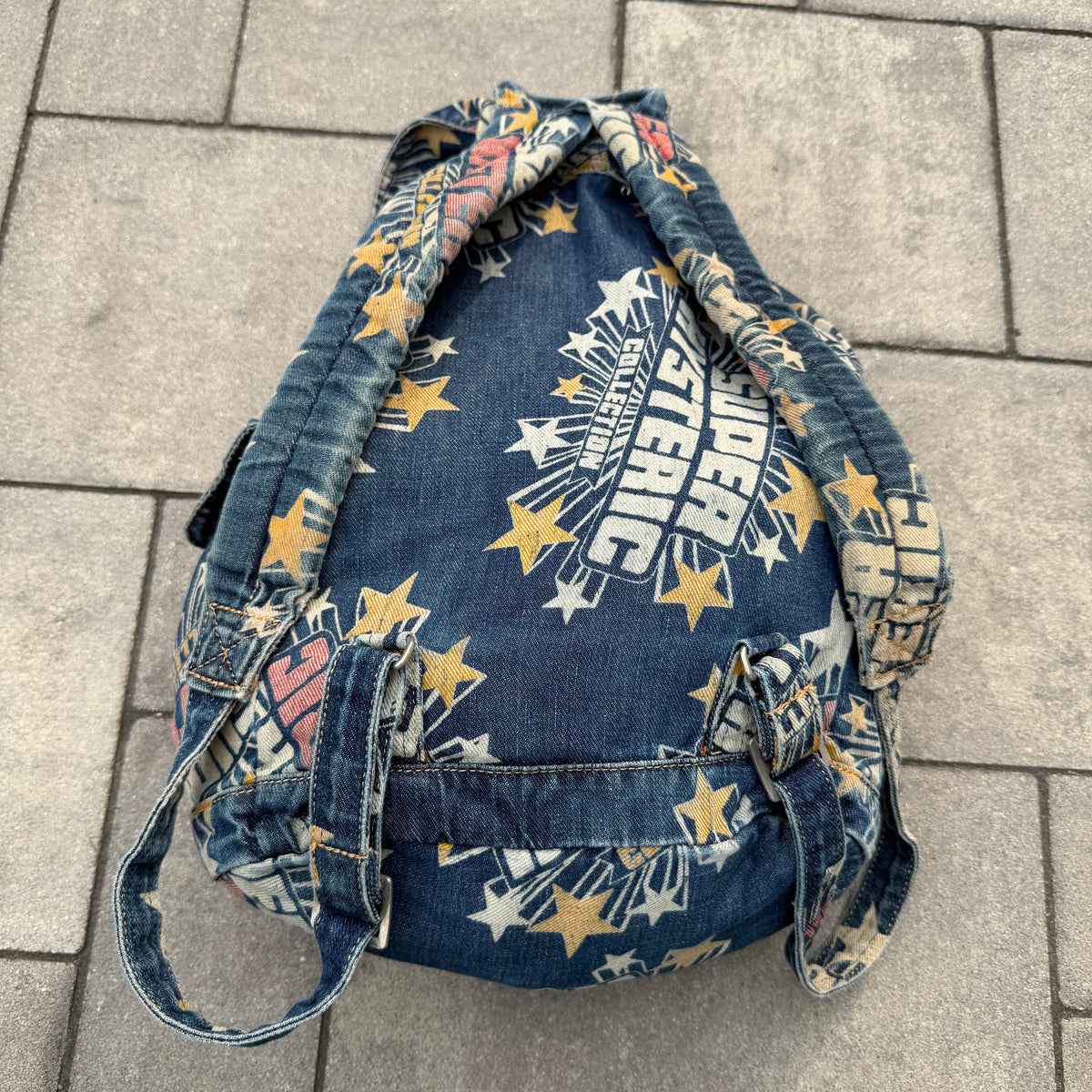 Hysteric Glamour Fireworks Denim Backpack