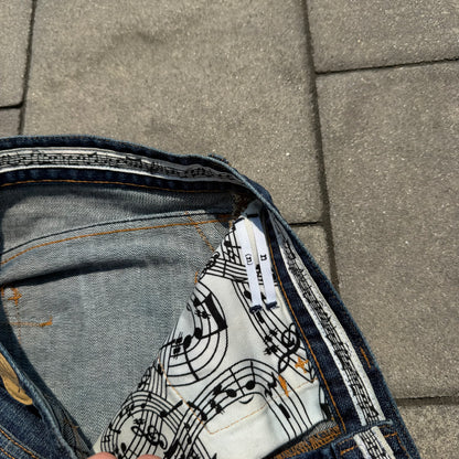 SS07 Number Nine Pain Denim