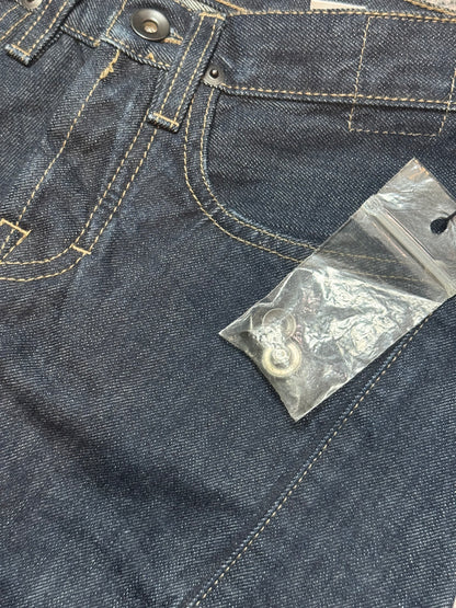 SS07 “Wishbone” Rick Owens Blue Spiral Denim