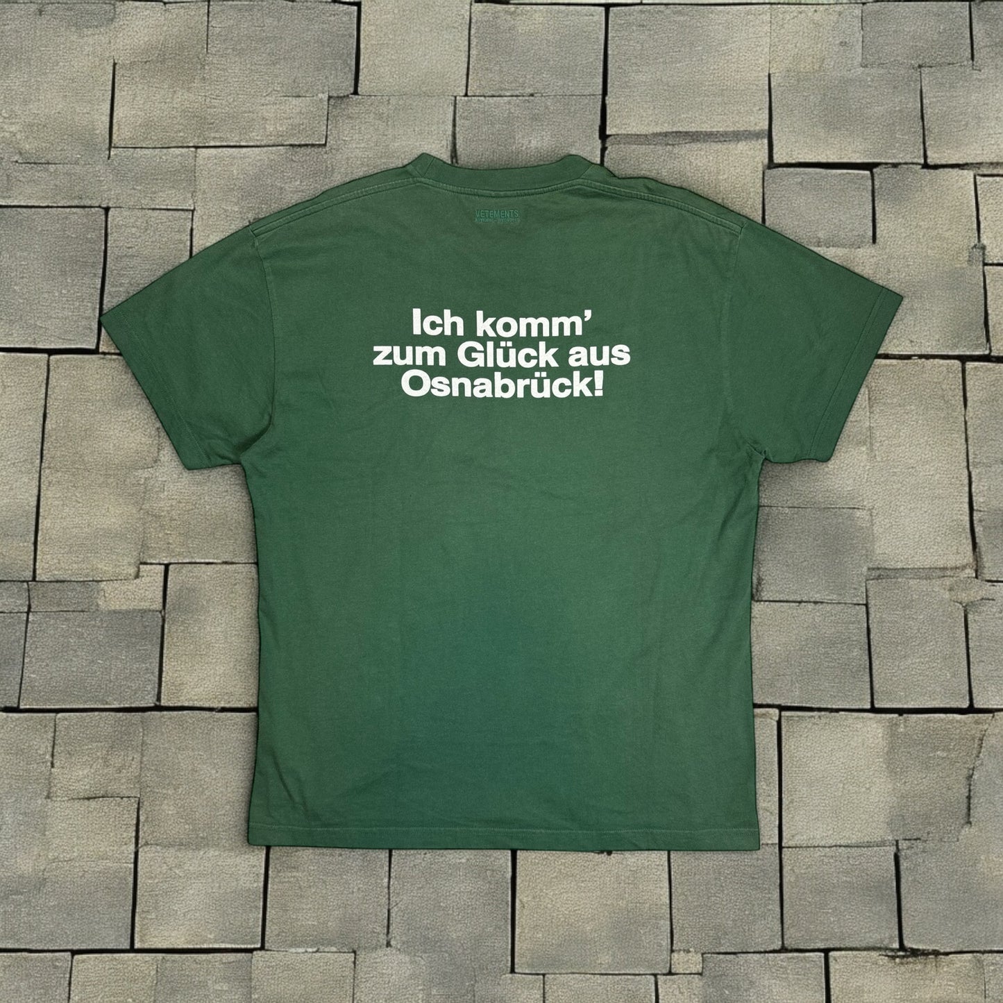 AW18 Vetements German Tourist Tee