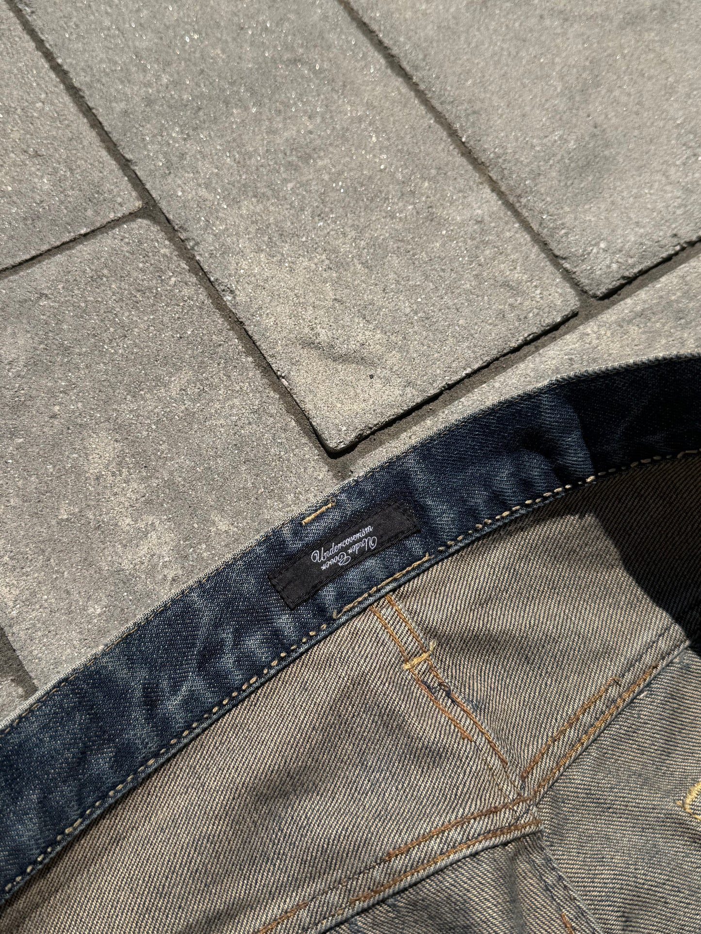 SS10 Undercover Blue Yarn 68 Denim