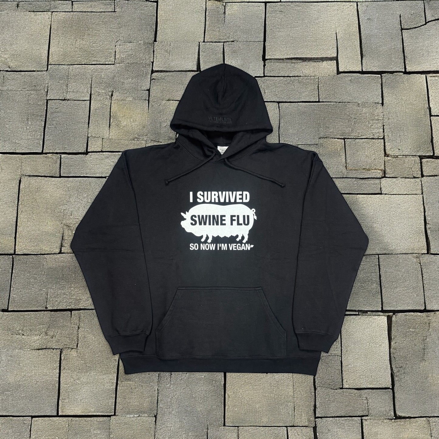 AW19 Vetements “Swine Flu” Hoodie